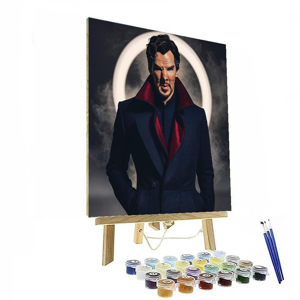 Benedict Cumberbatch: The Sorcerer Of Sharp Suits And Shifting Realities paint by numbers