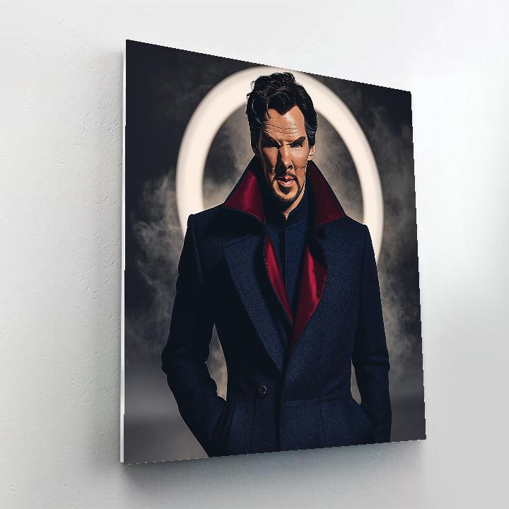 Benedict Cumberbatch: The Sorcerer Of Sharp Suits And Shifting Realities paint by numbers