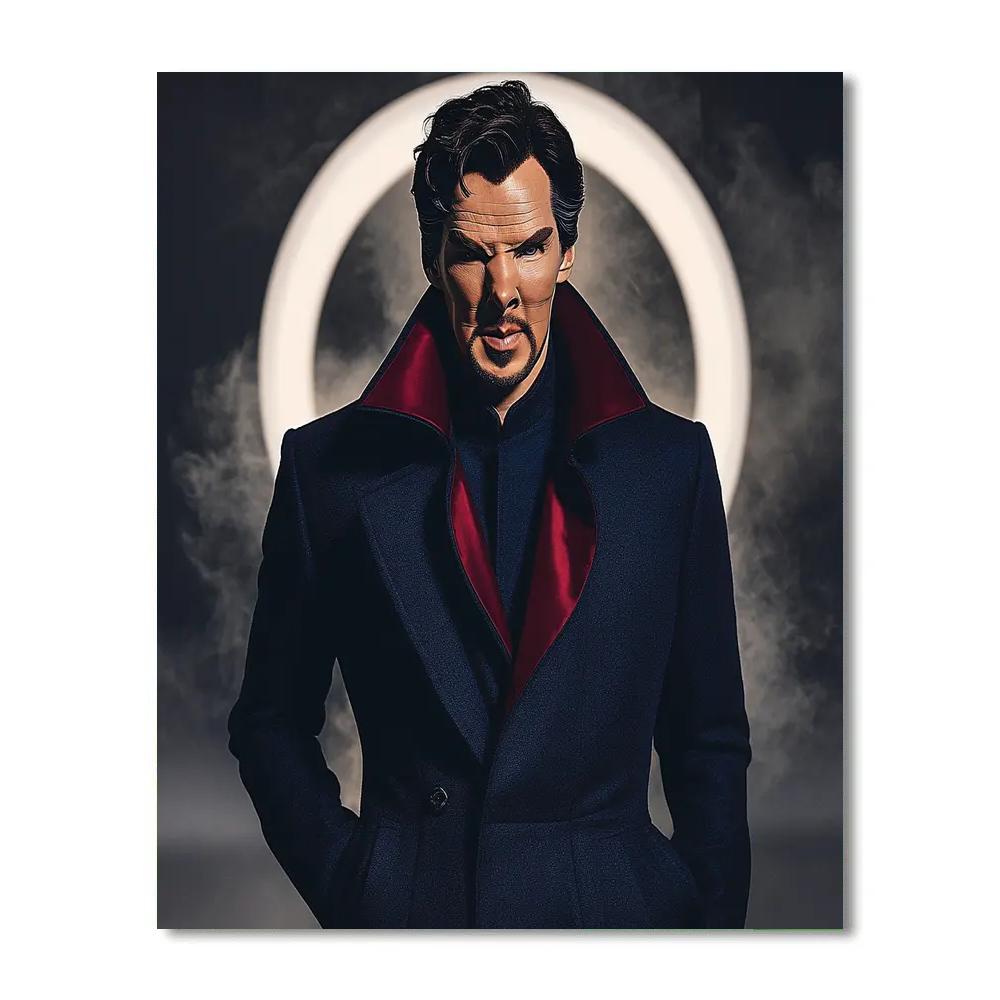 Benedict Cumberbatch: The Sorcerer Of Sharp Suits And Shifting Realities paint by numbers
