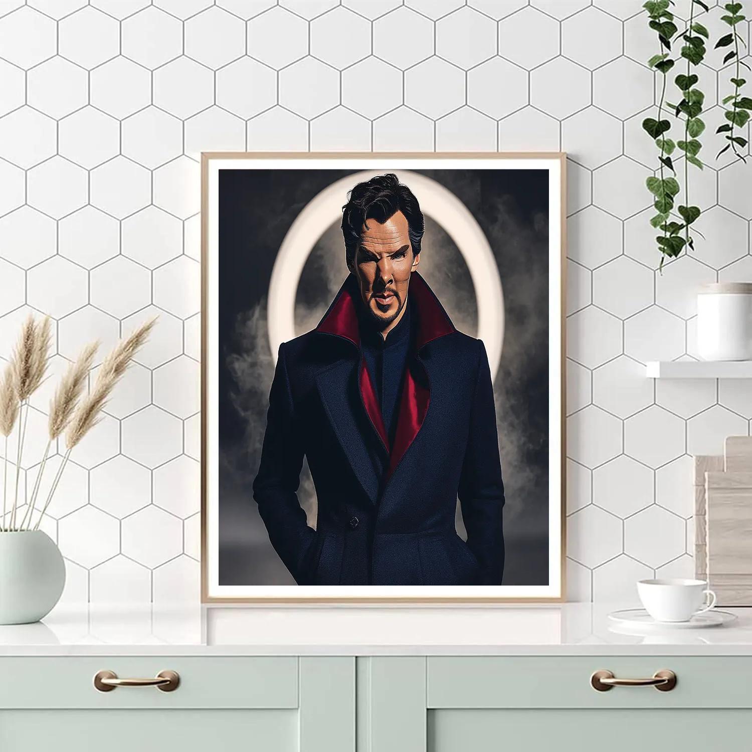 Benedict Cumberbatch: The Sorcerer Of Sharp Suits And Shifting Realities paint by numbers