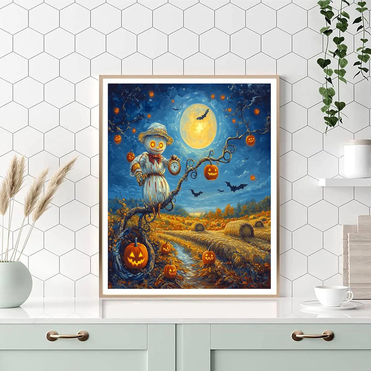 Clockwork Orchard Haunted Lullaby Painting by numbers kit
