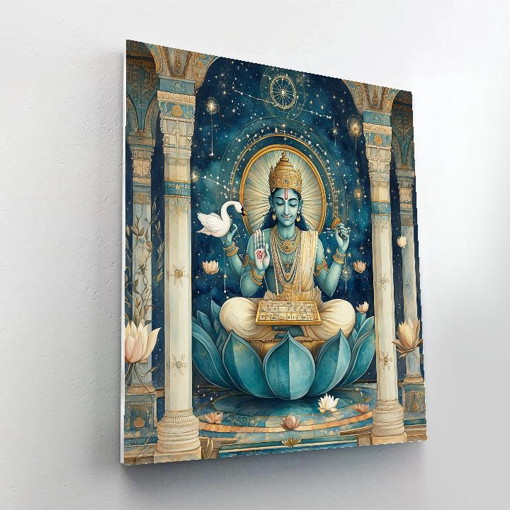 Brahma Lotus Observatory paint by number