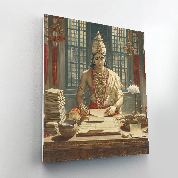 Brahma Crafted Manuscript Studio paint by numbers