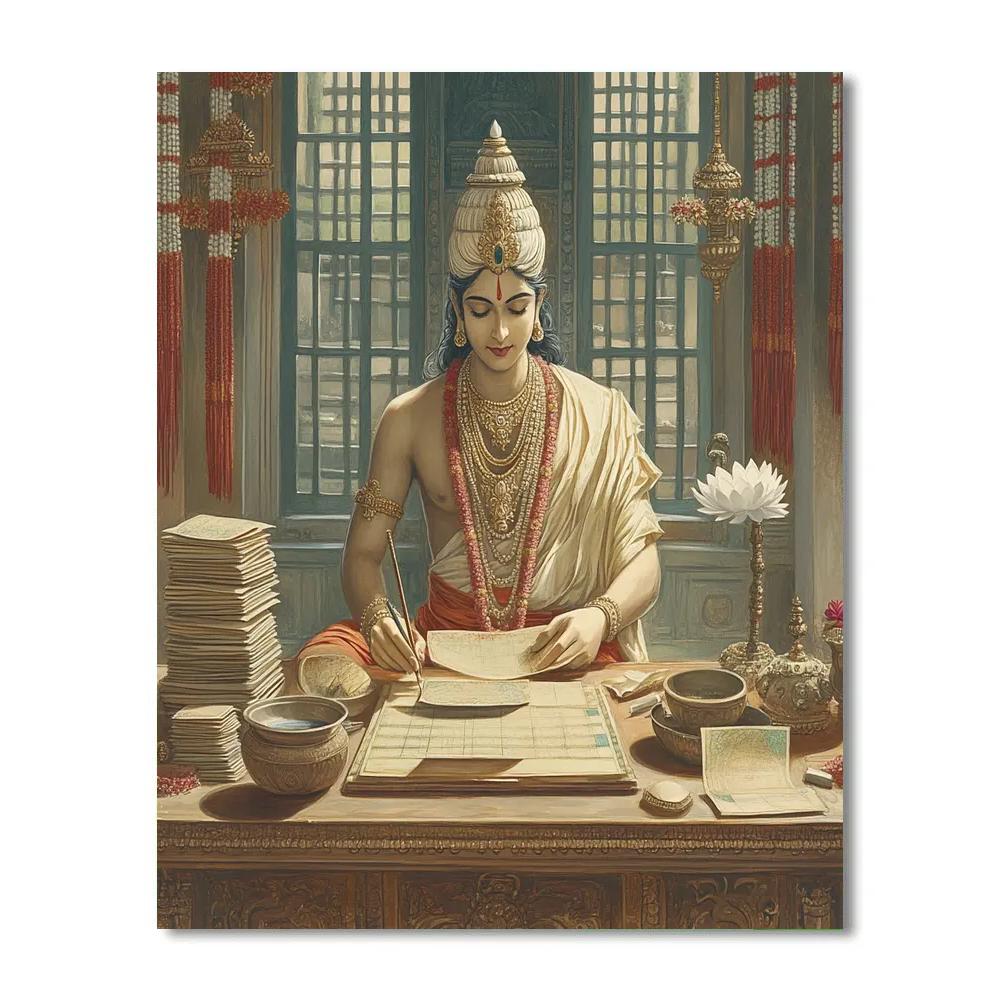 Brahma Crafted Manuscript Studio paint by numbers