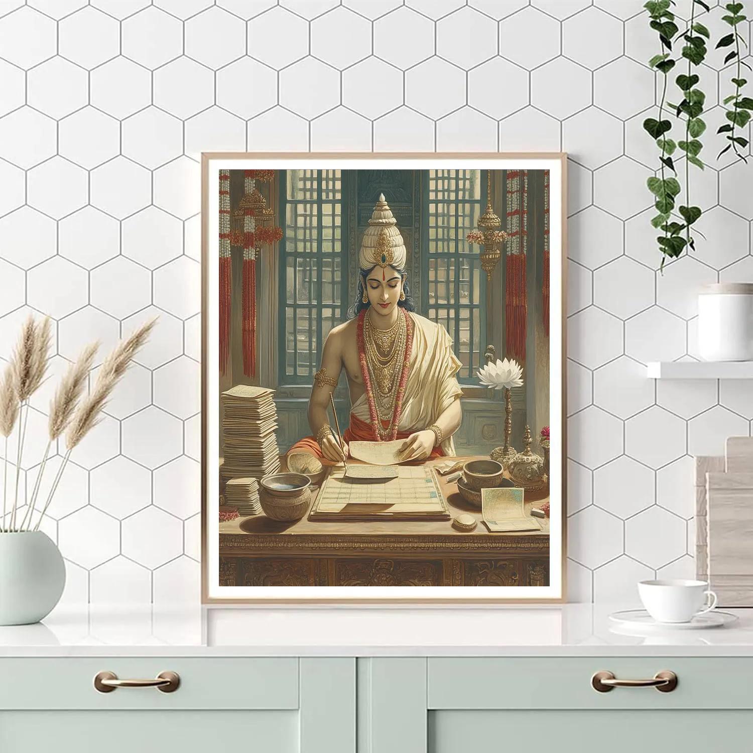 Brahma Crafted Manuscript Studio paint by numbers