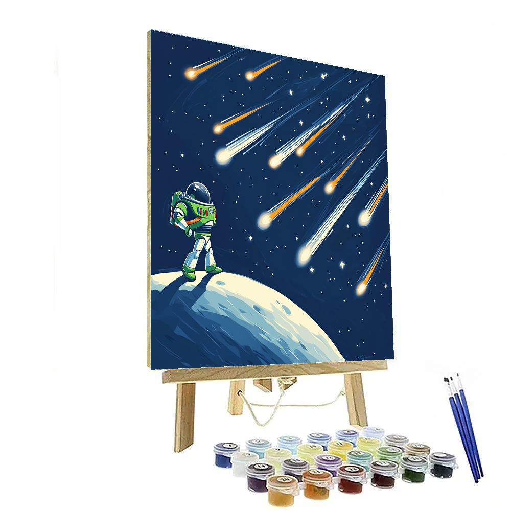 Buzz Lightyear Meteor Shower Patrol Disney Inspired Paint by numbers kits