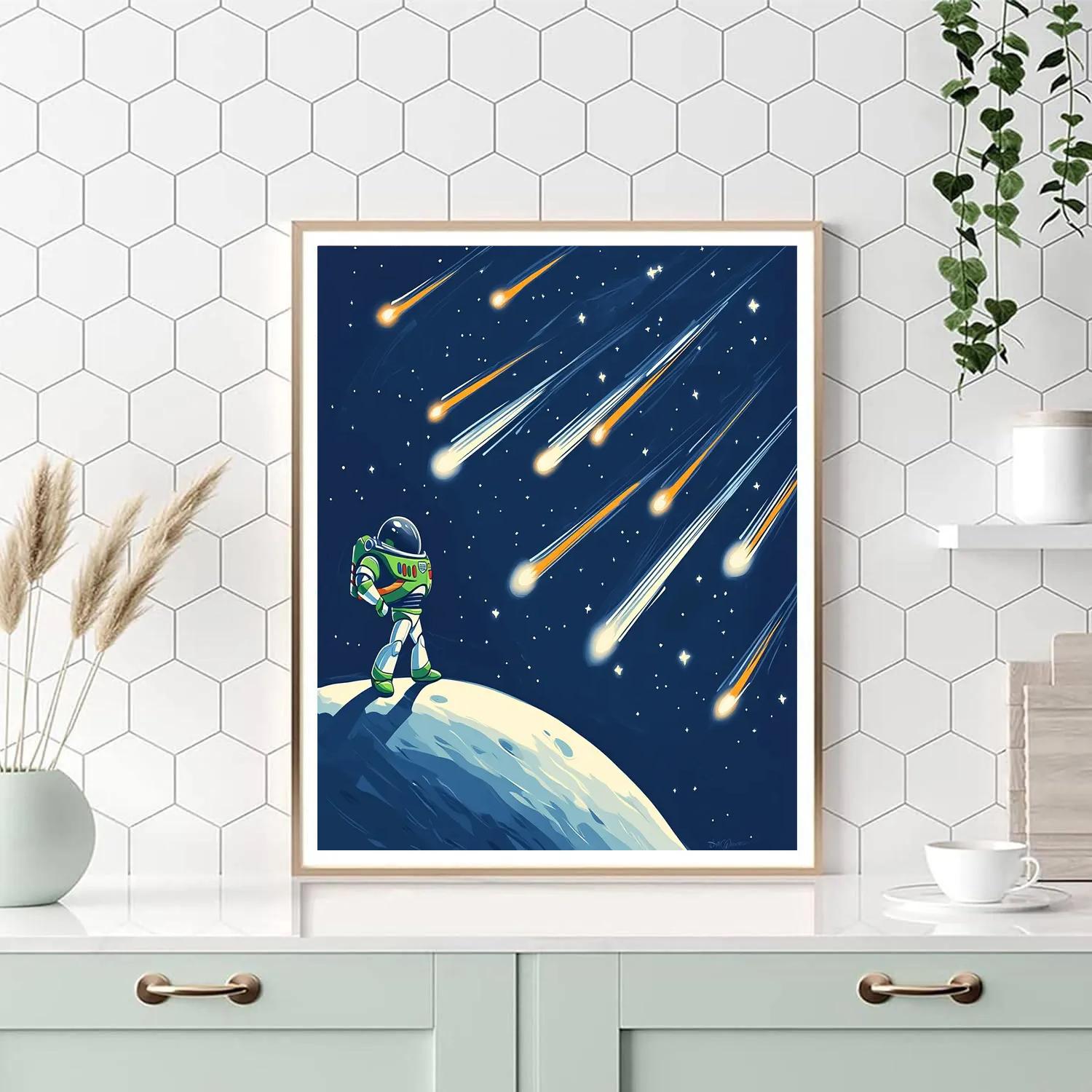 Buzz Lightyear Meteor Shower Patrol Disney Inspired Paint by numbers kits