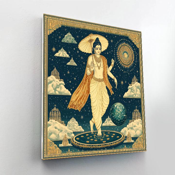 Vamana Measuring The Three Worlds Paint by numbers kits