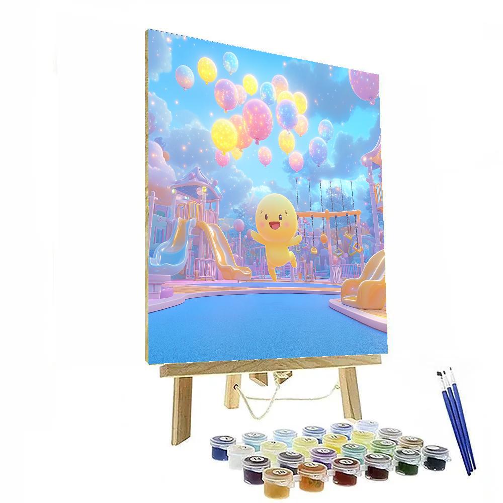 Joy Memory Orb Playground Disney Inspired Numbered painting kits