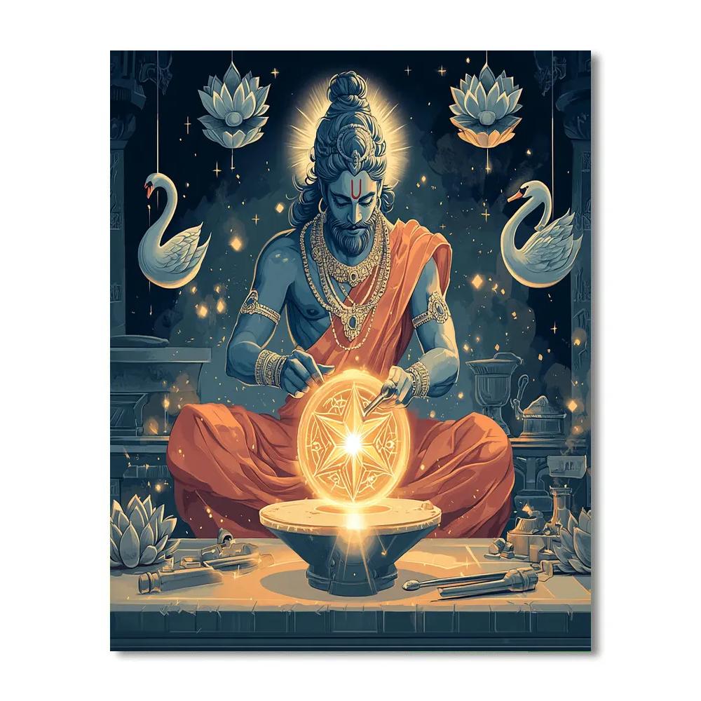 Brahma Starforge Workshop Number painting
