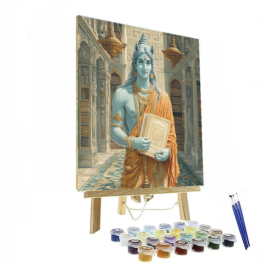 Hayagriva Recovering The Lost Hymns Painting by numbers kit