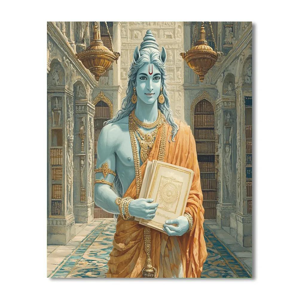 Hayagriva Recovering The Lost Hymns Painting by numbers kit