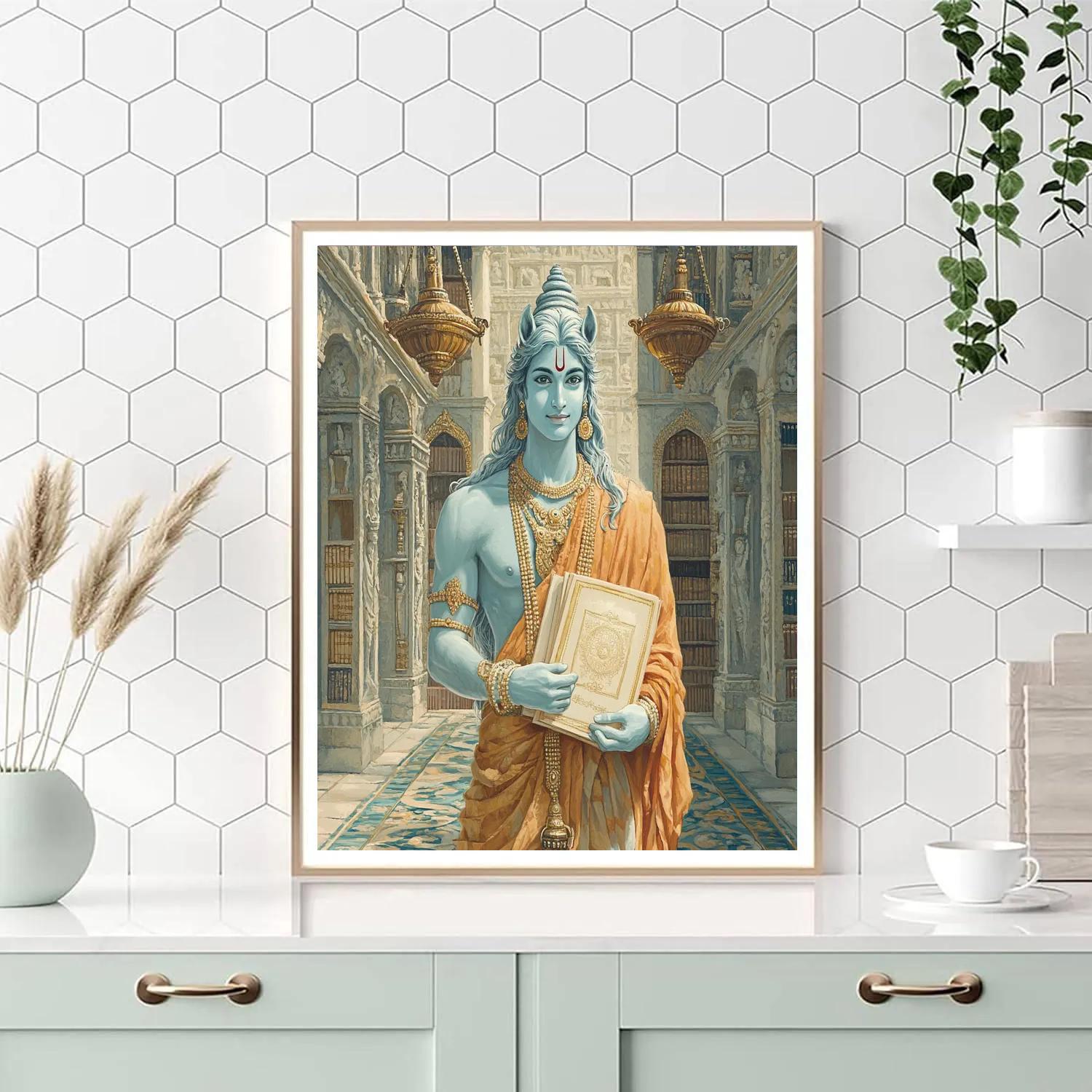 Hayagriva Recovering The Lost Hymns Painting by numbers kit