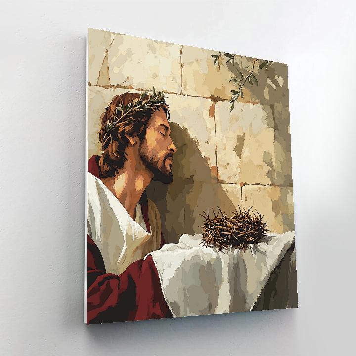 Jesus Crown Of Thorns Still Life paint by number
