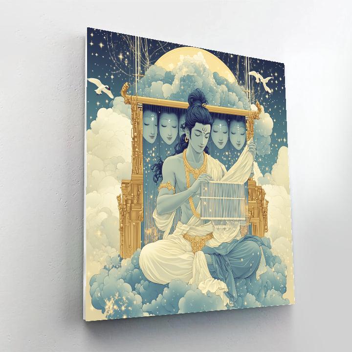 Sky Loom Brahma Tapestry painting number kit
