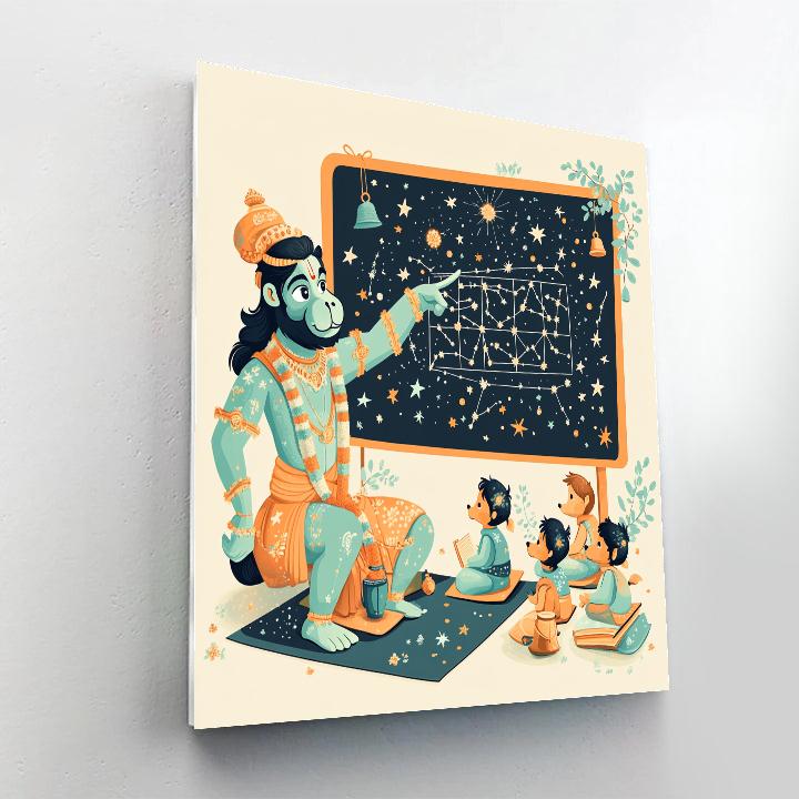 Hanuman Starlight Classroom paint by color