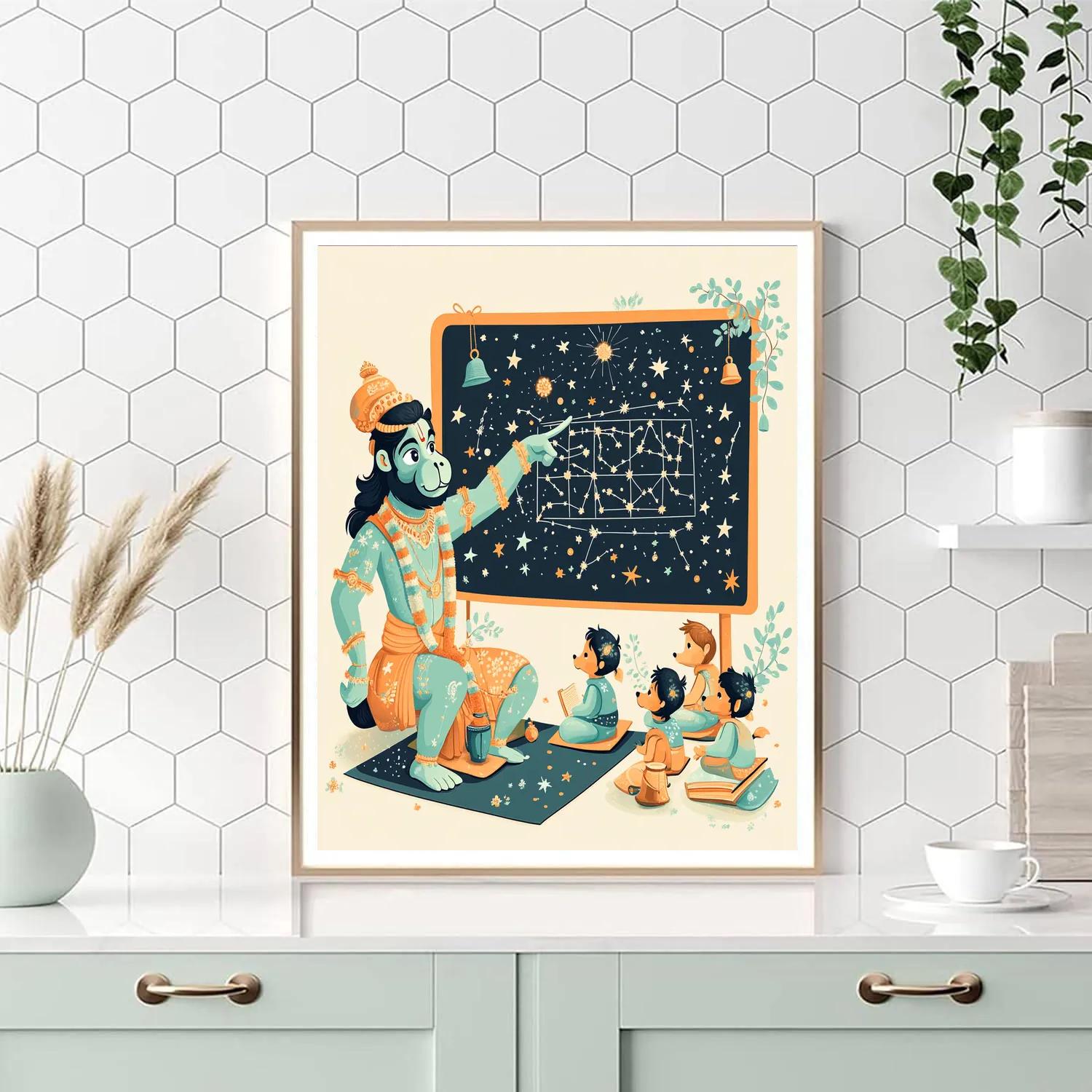 Hanuman Starlight Classroom paint by color