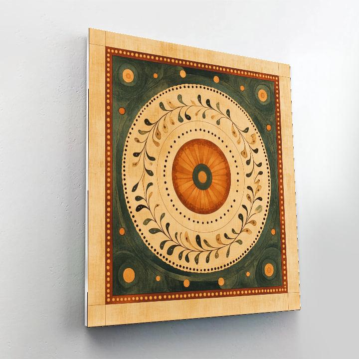 Nandalal Bose Inspired Constellation Mandala Of Silent Seasons Painting by numbers kit