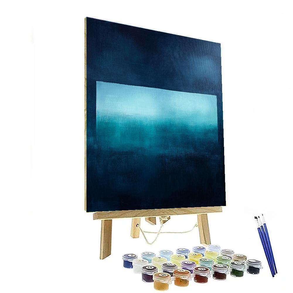 Mark Rothko Inspired Aurora Silence Painting by numbers kit