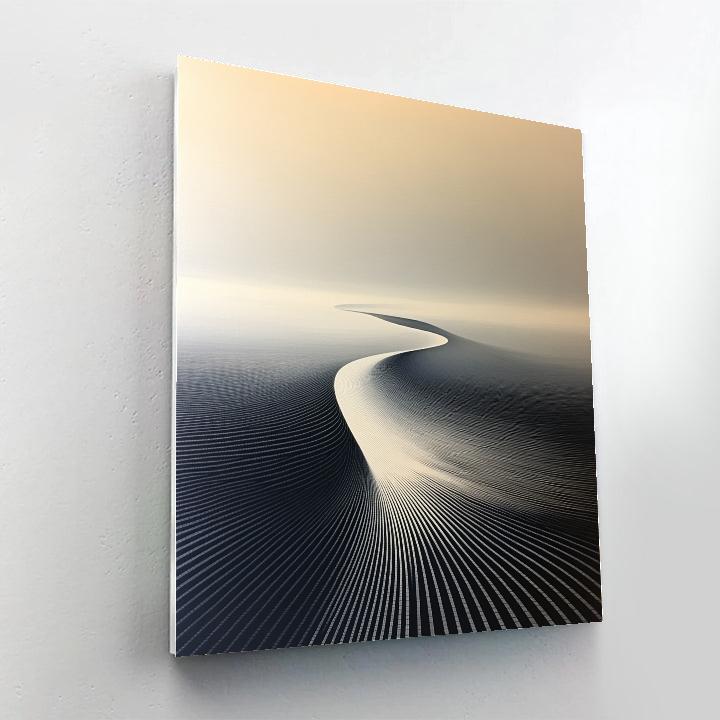 M.C. Escher Inspired Infinite Symmetry Horizon Painting by numbers kit