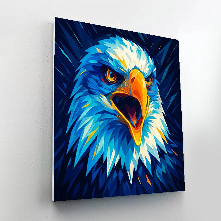 Chromatic Tempest Eagle paint by numbers