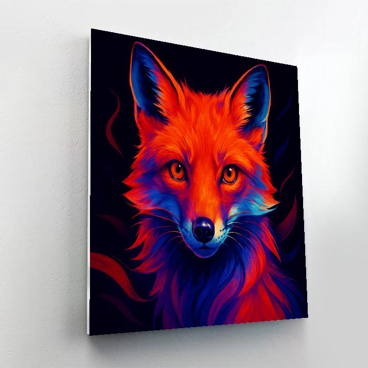 Spectrum Drift Fox DIY paint by numbers