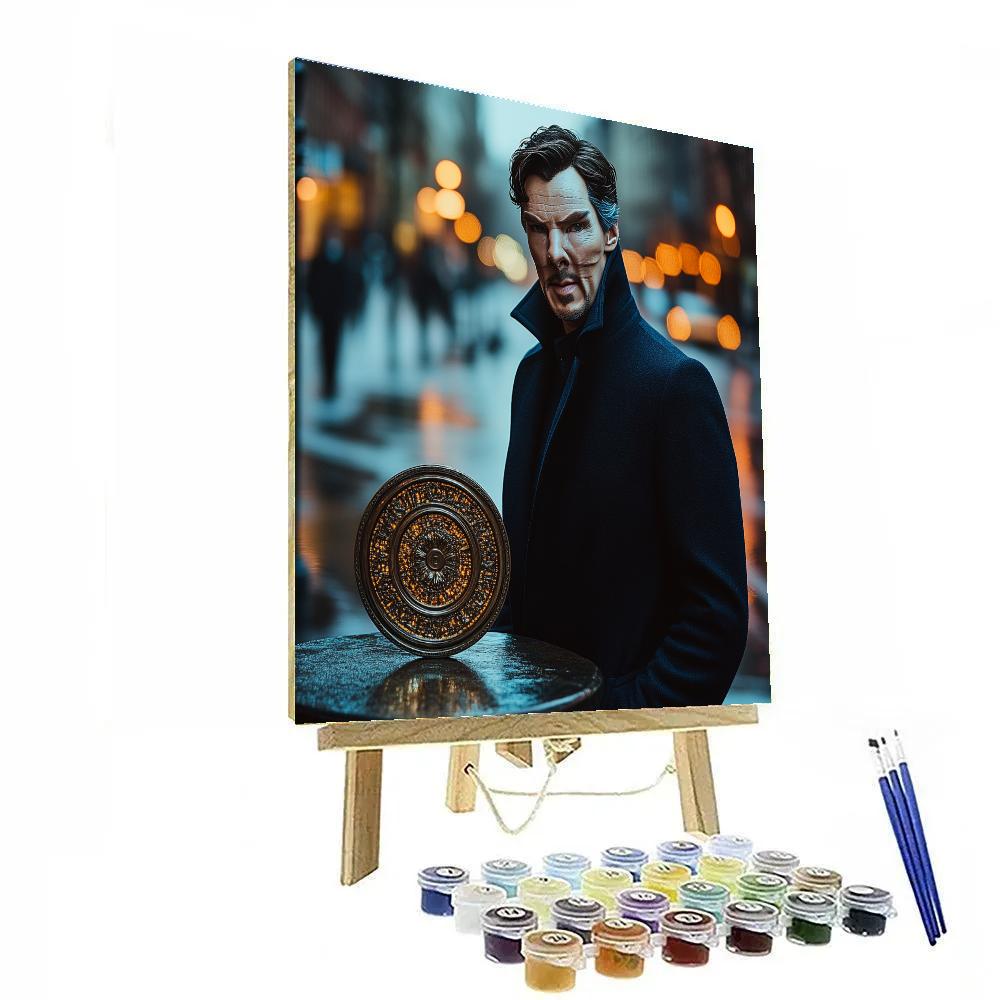 Benedict Cumberbatch: Sorcery In The City Of Second Chances Numbered painting kits