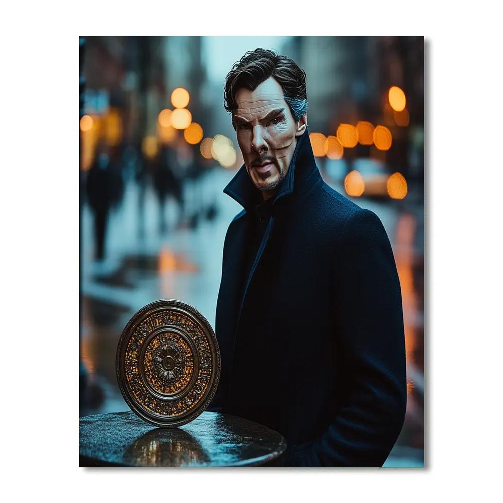 Benedict Cumberbatch: Sorcery In The City Of Second Chances Numbered painting kits