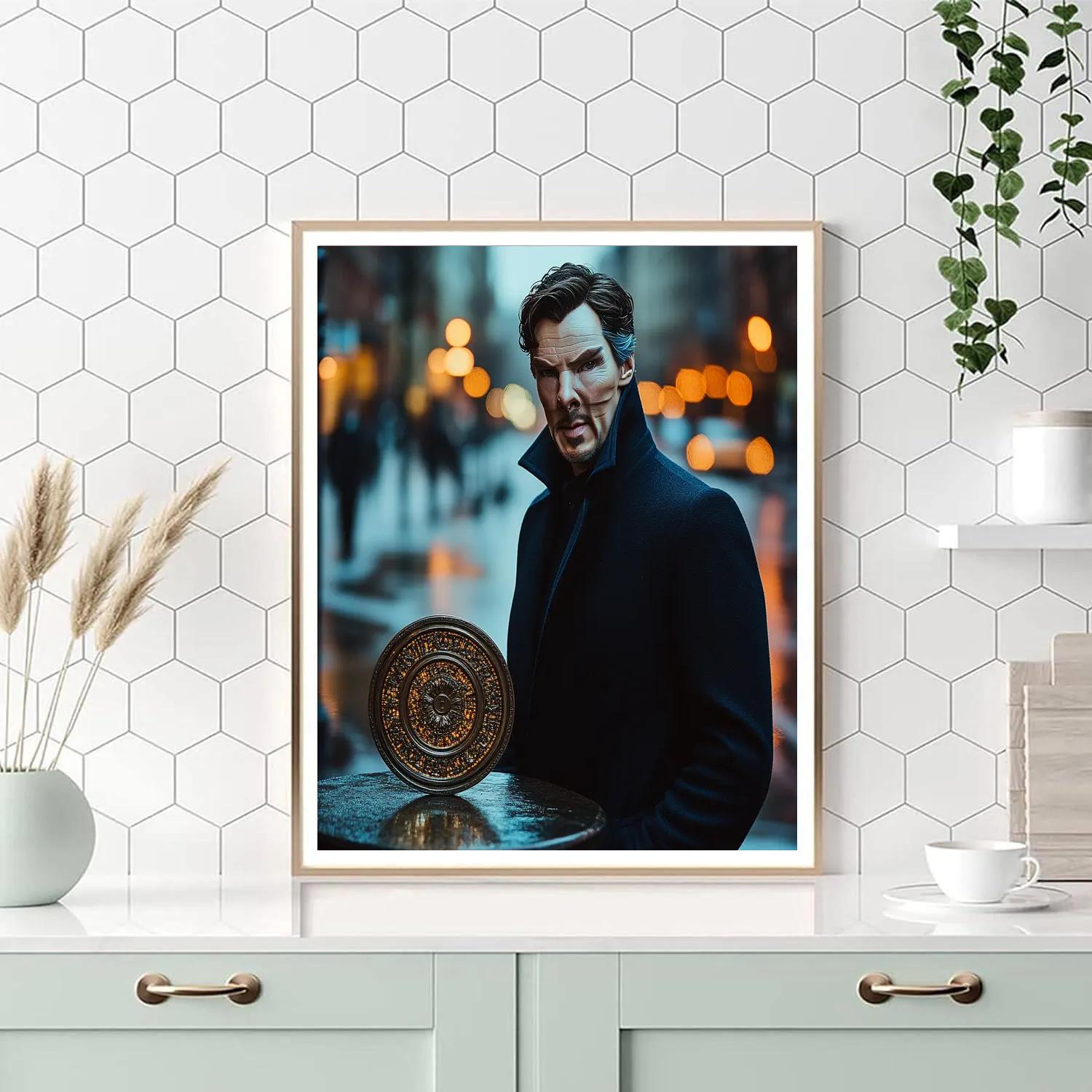 Benedict Cumberbatch: Sorcery In The City Of Second Chances Numbered painting kits