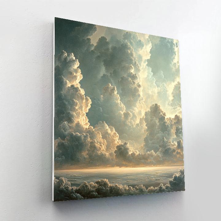 Michelangelo Inspired Tempest Stratocumulus Painting by numbers kit