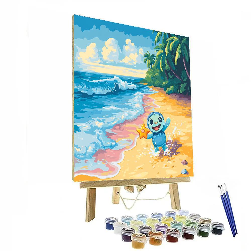 Stitch Tropical Starfruit Splash paint by color