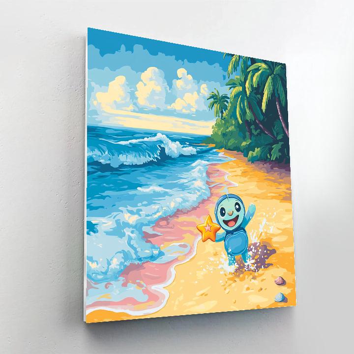 Stitch Tropical Starfruit Splash paint by color
