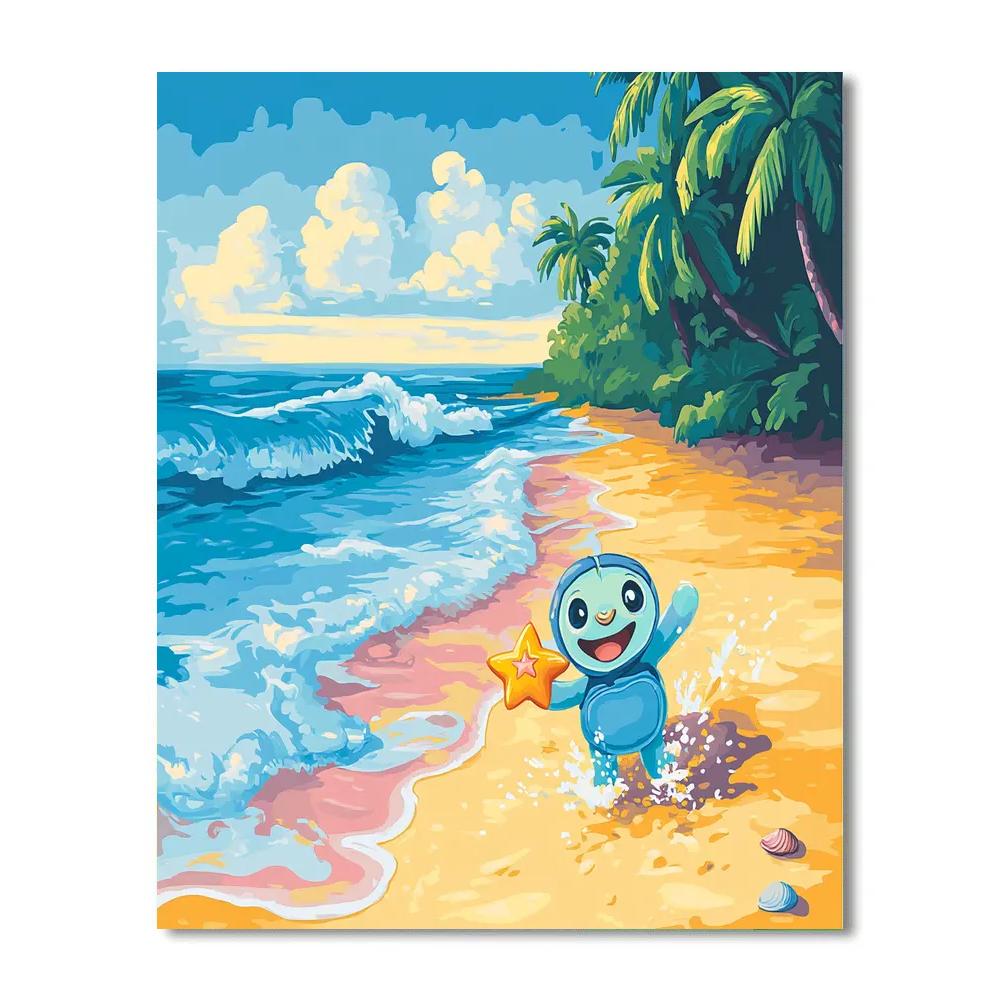 Stitch Tropical Starfruit Splash paint by color