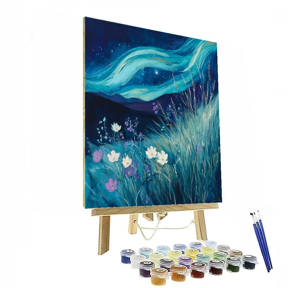 Edgar Degas Inspired Aurora Gardens DIY paint by numbers