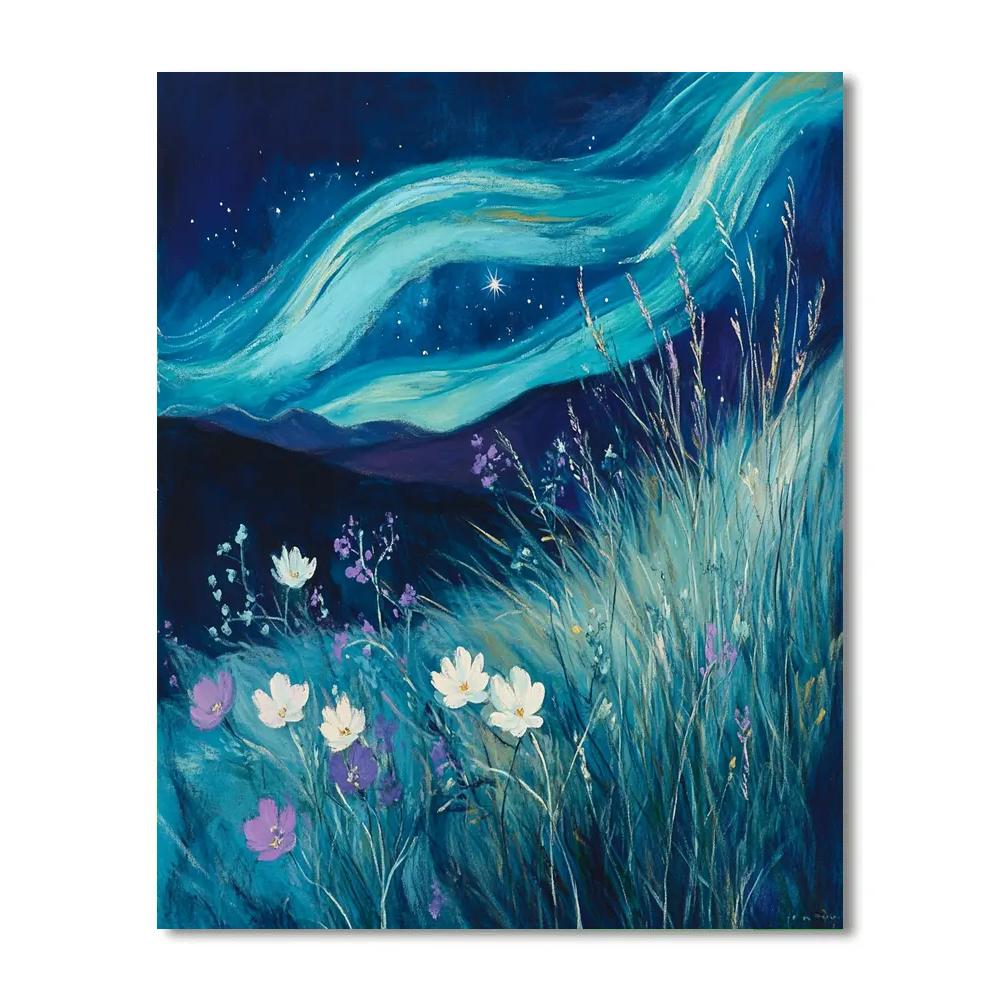 Edgar Degas Inspired Aurora Gardens DIY paint by numbers