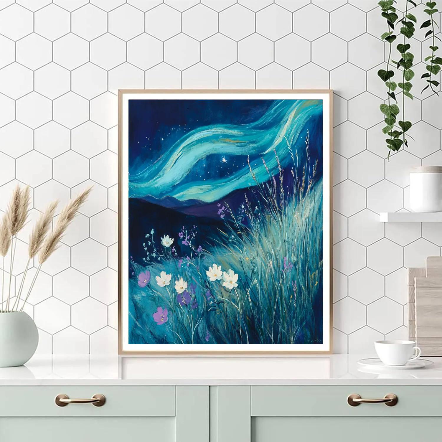 Edgar Degas Inspired Aurora Gardens DIY paint by numbers