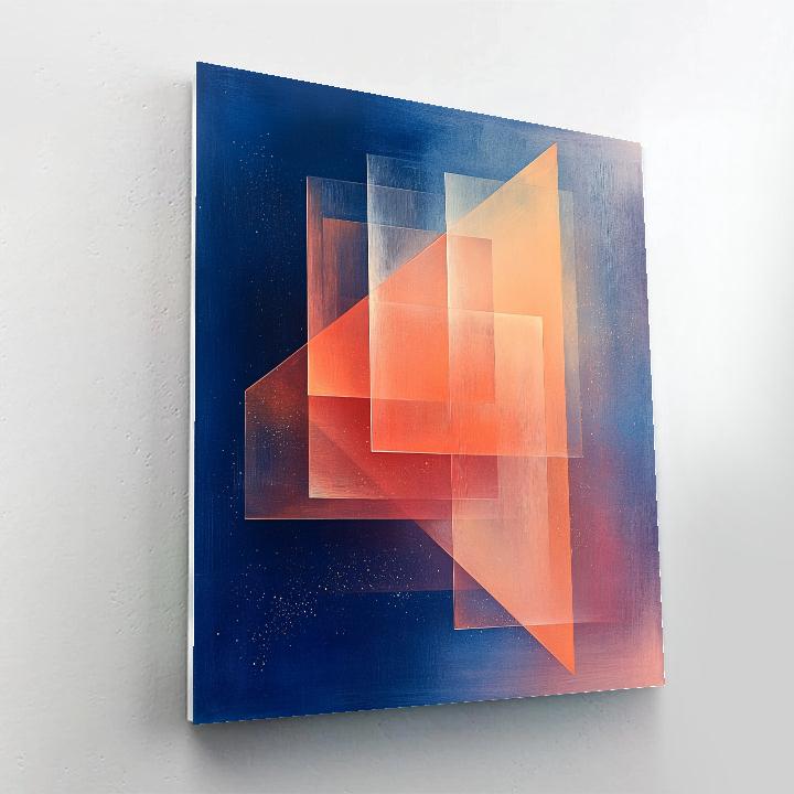 Paul Klee Inspired Luminous Nebular Counterpoint paint by numbers