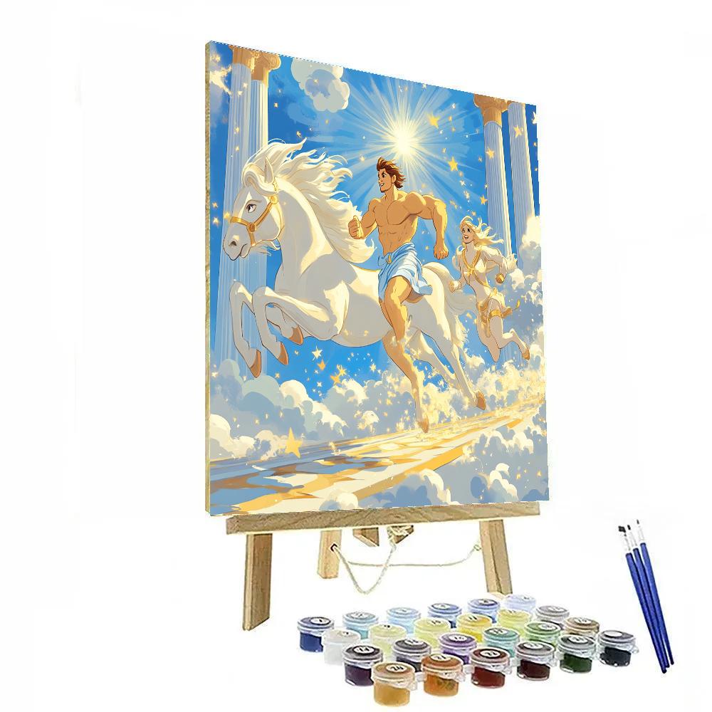 Hercules Pegasus Star Track Sprint Numbered painting kits