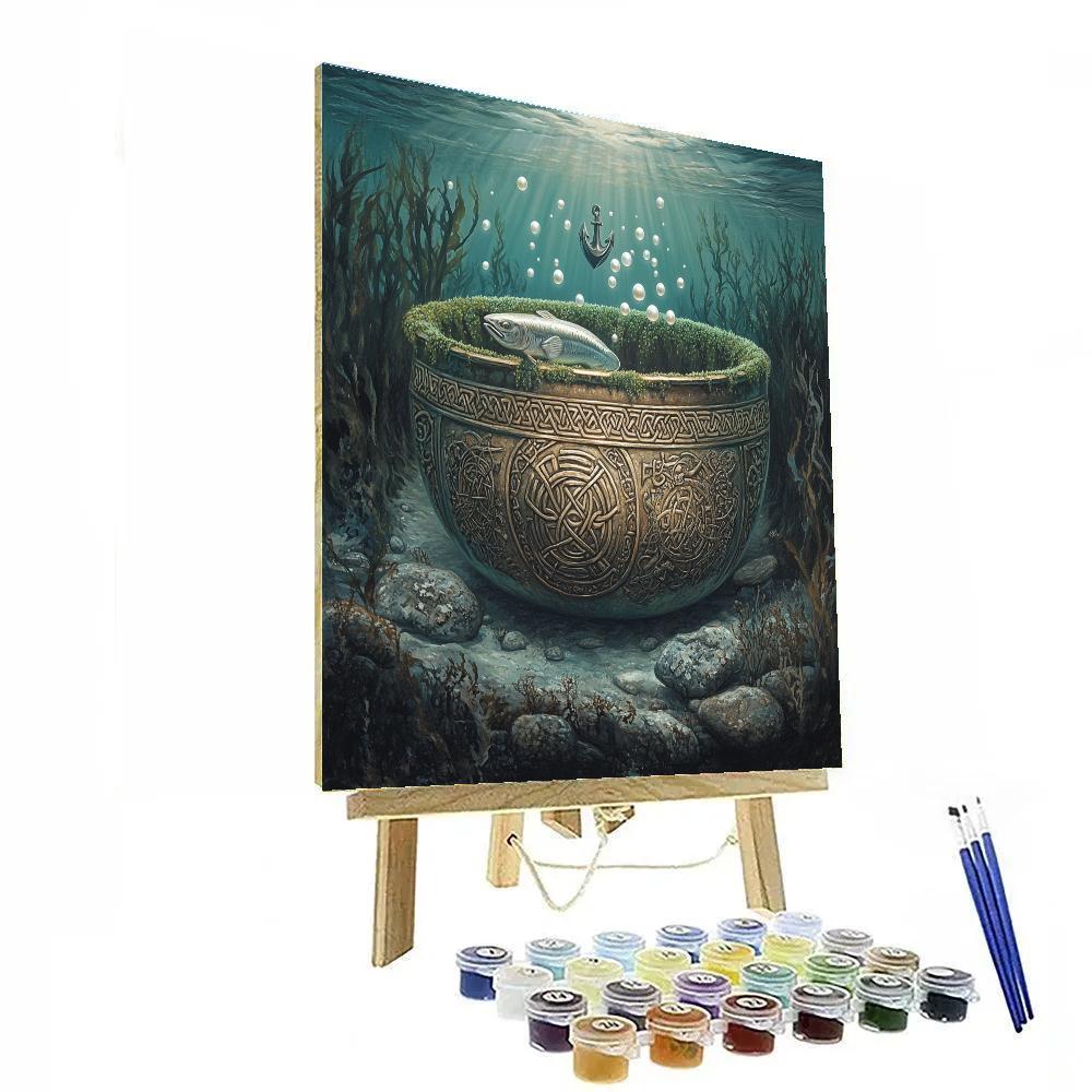 Sunken Reliquary Of The Celtic Sea Paint by numbers art