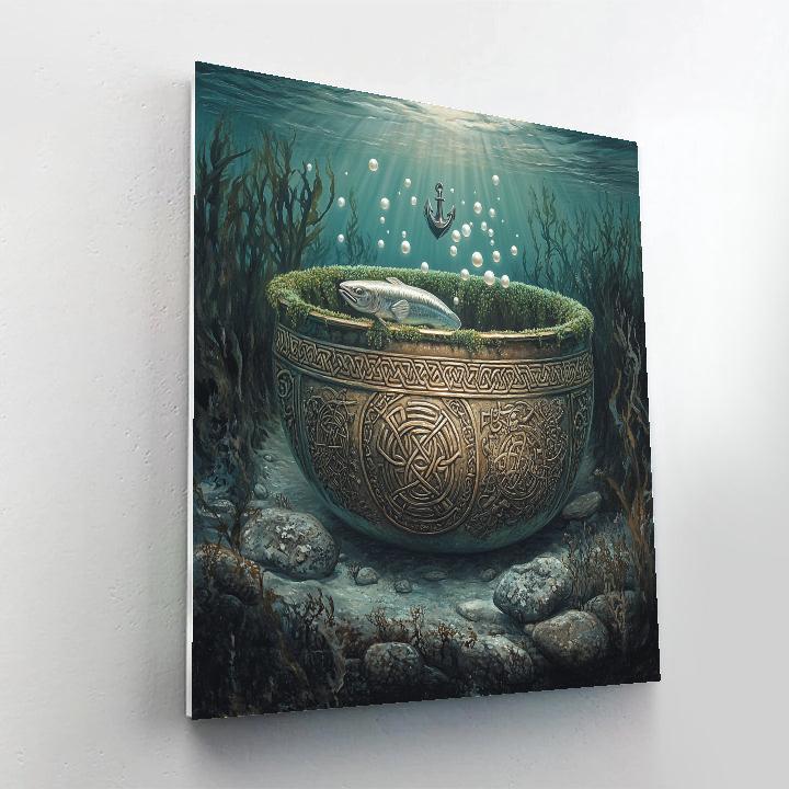 Sunken Reliquary Of The Celtic Sea Paint by numbers art