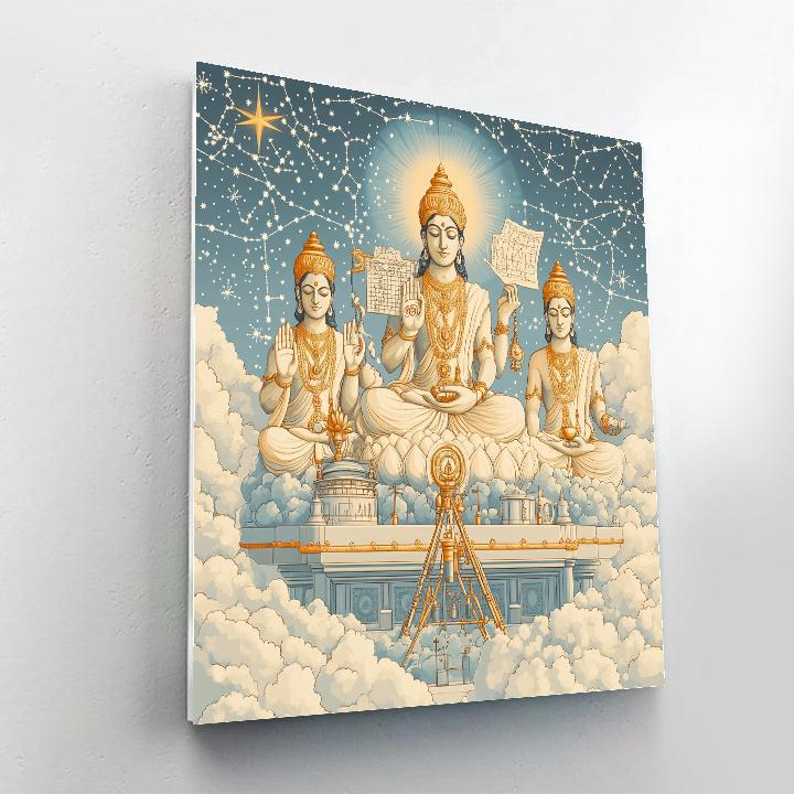 Cloud Observatory With Brahma Paint by numbers art