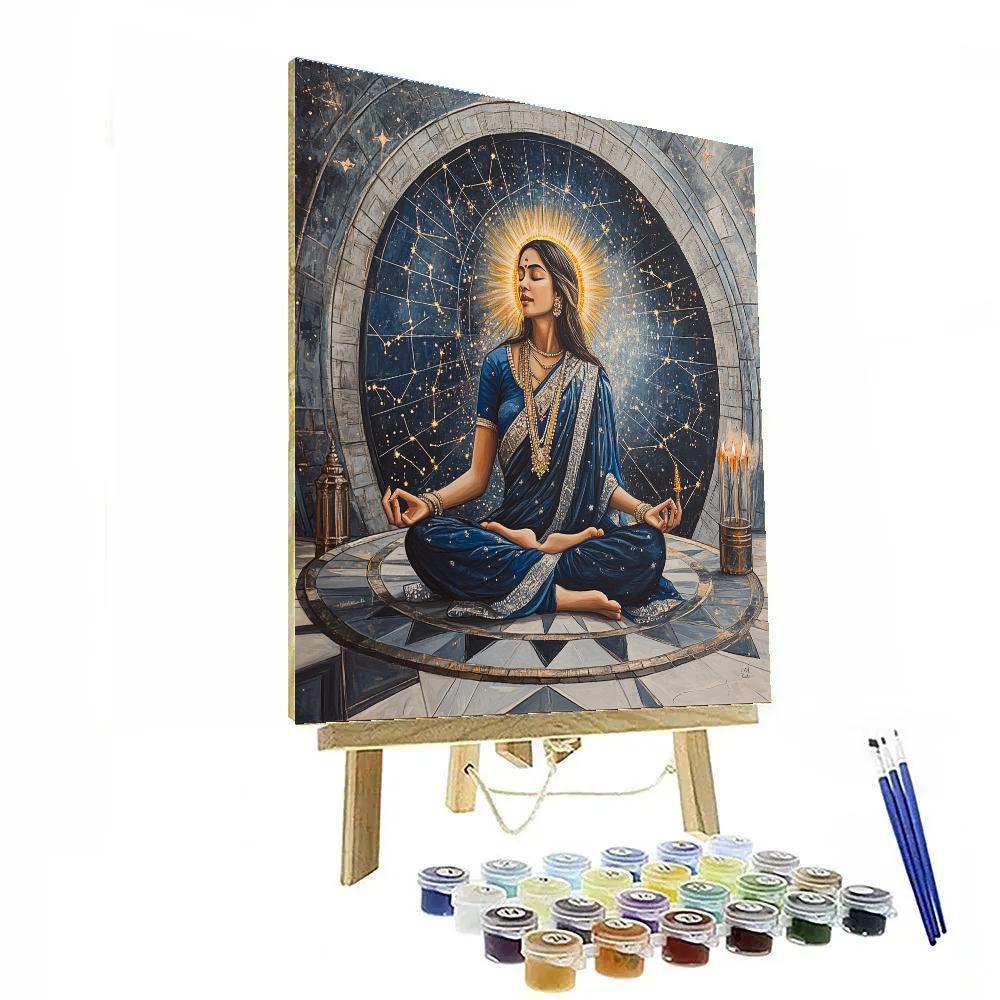 Parvati Star Map Meditation Chamber Paint by numbers kits