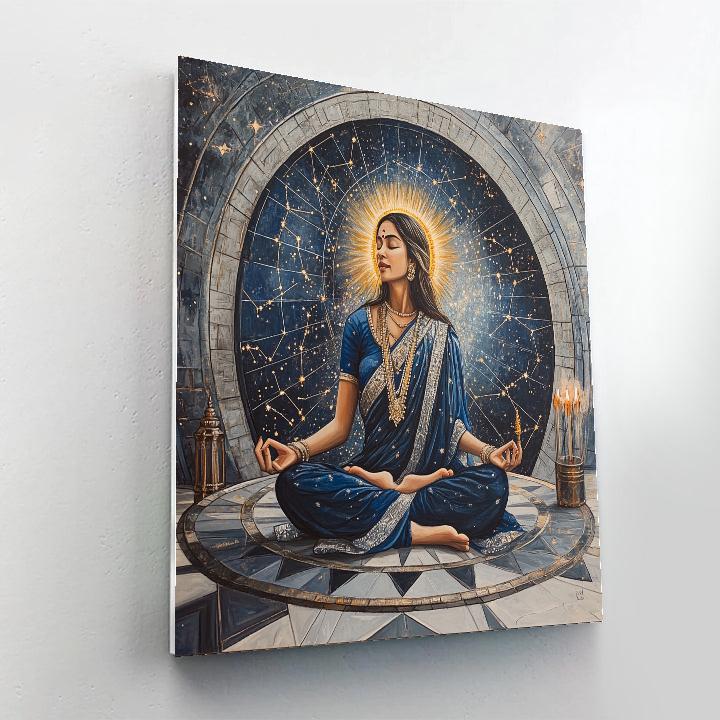 Parvati Star Map Meditation Chamber Paint by numbers kits