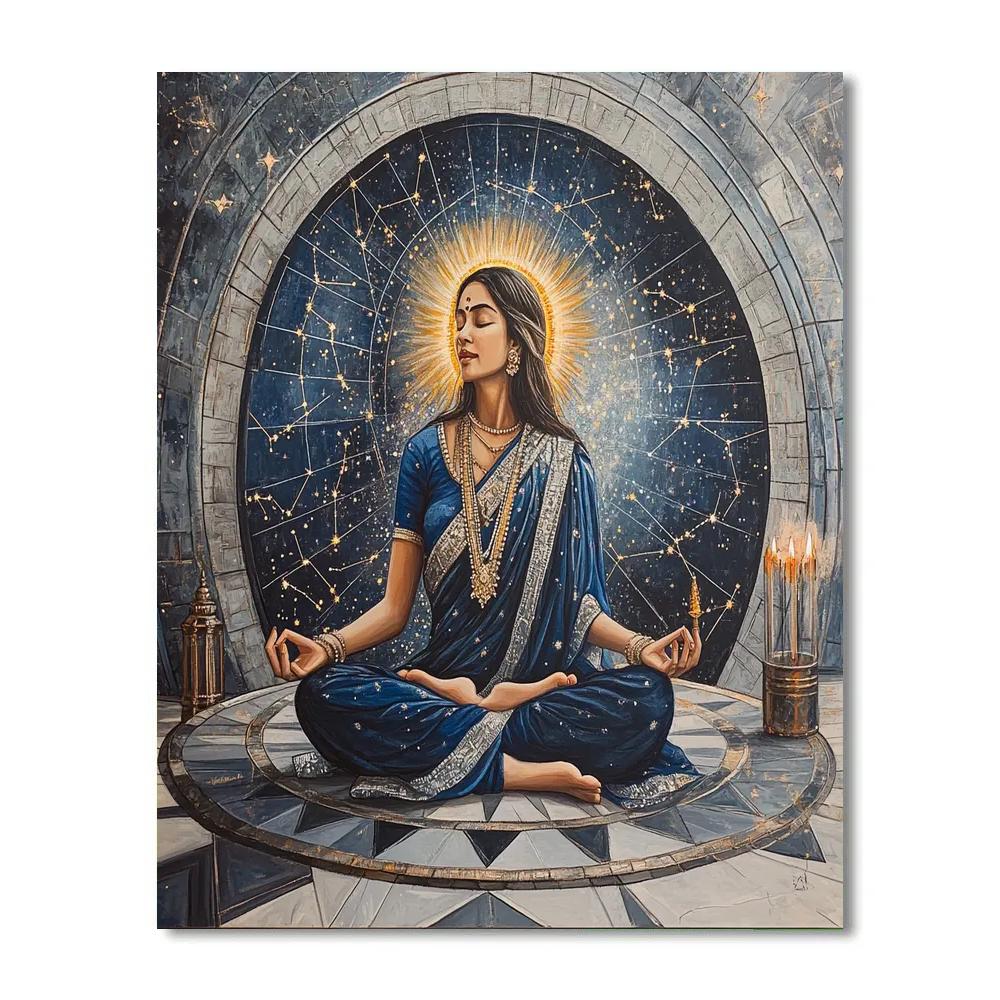 Parvati Star Map Meditation Chamber Paint by numbers kits
