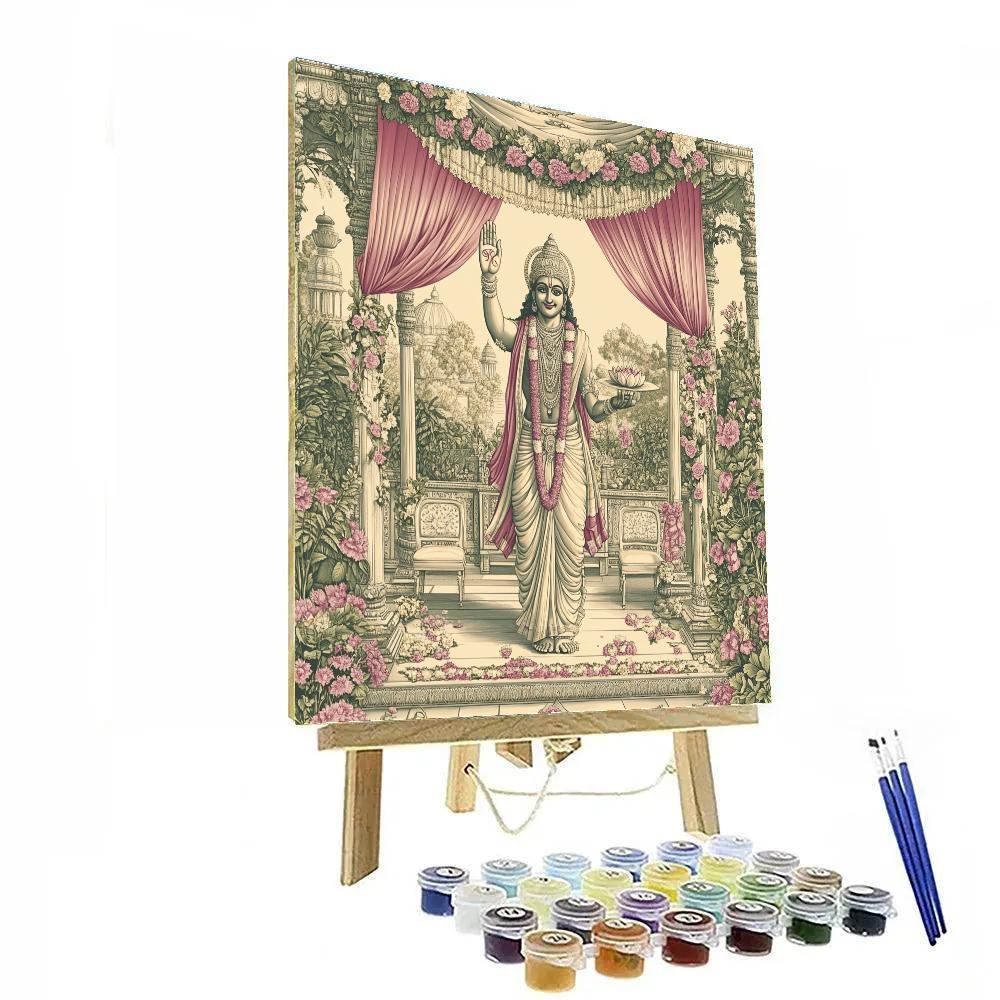 Brahma Garden Wedding Blessing DIY paint by numbers