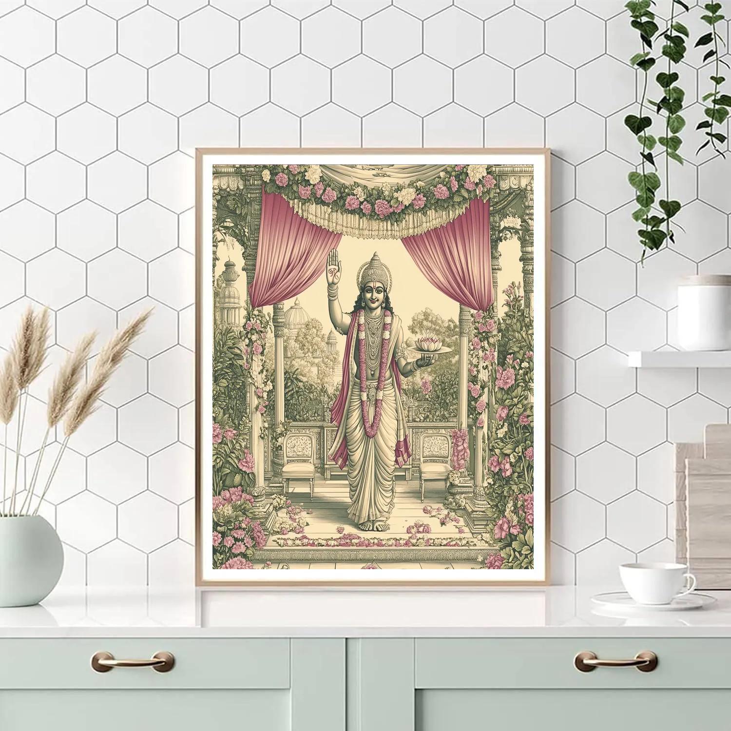 Brahma Garden Wedding Blessing DIY paint by numbers