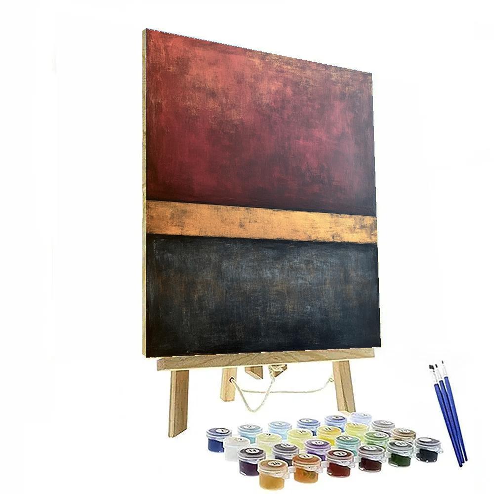 Mark Rothko Inspired Event Horizon Quietude paint by numbers