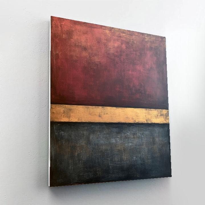 Mark Rothko Inspired Event Horizon Quietude paint by numbers