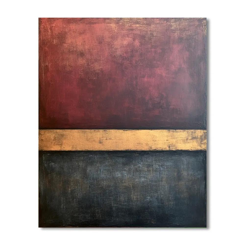 Mark Rothko Inspired Event Horizon Quietude paint by numbers
