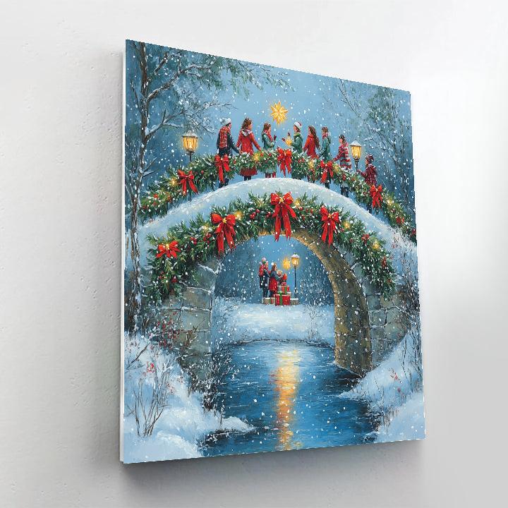 Garland Bridge Reunion paint by number